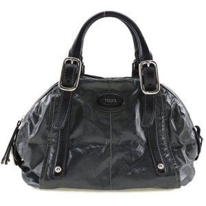 TOD’S G line Handbag khaki Nylon/leather Women